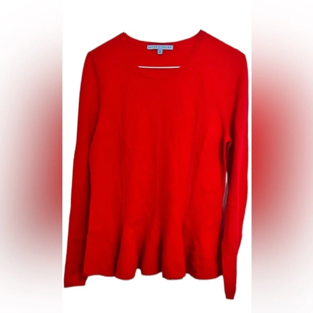 Antonio Melani 100% Cashmere Long Sleeve Sweater Size M - Picture 2 of 5